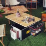 얀센 야외 캠핑 테이블 수납함 소형 주방 ​​상자 모바일 주방 주변기기 매칭 올라운드 액세서리 다기능 장비 - 이미지 2