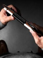 지카니 텍스처 미니멀리스트 스타일 아이패드 프로 12.9인치 보호 케이스 태블릿 가방 정품 가죽 라이너 가방 핸드헬드 태블릿 가죽 케이스 액세서리 출장 편리 노트북 케이스 고급 커스터마이징 - 이미지 2