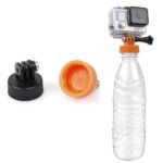 GoProhero765/4 스포츠 카메라 셀카 스틱 브라켓 미네랄 워터 병 캡 어댑터 부력 막대에 적합