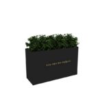 크리에이티브 야외 꽃 상자 울타리 레스토랑 칸막이 사각형 상업 거리 철 금속 꽃 스탠드 심기 상자 꽃통 사용자 정의 - 이미지 5