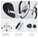 실험실 안티 정전 가죽 백 의자 작업 먼지 없는 작업장 조립 라인 회전 리프트 의자 조절 가능 - 이미지 4