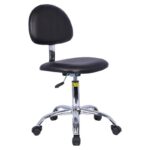 실험실 안티 정전 가죽 백 의자 작업 먼지 없는 작업장 조립 라인 회전 리프트 의자 조절 가능 - 이미지 5