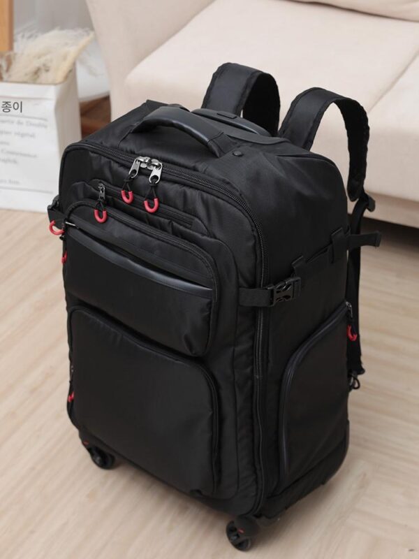 수출 일본 다기능 탑승 카트 가방 소형 경량 백팩 남성용 20인치 여행 케이스 카메라