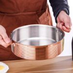 스테인리스 스틸 쇠고기 핫팟 냄비 상업용 유도 쿠커 수프 냄비 3층 스틸 코코넛 치킨 냄비 사이드 스토브 핫팟 분지