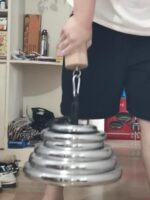 그립 애호가 풀업 애호가 손가락 근력 강화 그립 타겟 트레이닝 팔 근육 견고한 나무 - 이미지 2