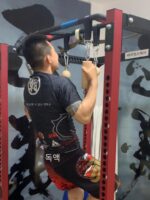 그립 애호가 풀업 애호가 손가락 근력 강화 그립 타겟 트레이닝 팔 근육 견고한 나무 - 이미지 3