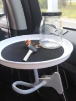 자동차 소형 식탁 자동차 접이식 컴퓨터 테이블 필기 테이블 뒷좌석 자동차 노트북 스탠드 자동차 소형 테이블