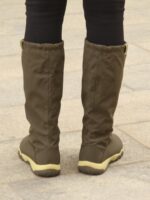 일본식 다리 길이 연장, 가볍고 통기성이 좋고 방수 슬리브, 레저 스포츠, 남성 및 여성용 야외 라이딩 롱 천 부츠 - 이미지 3