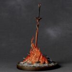 다크소울스 국내 고품질 버전 빛나는 불꽃 빛나는 검 모닥불 게임 주변 모델 손