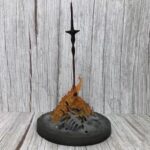 다크소울스 국내 고품질 버전 빛나는 불꽃 빛나는 검 모닥불 게임 주변 모델 손 - 이미지 4