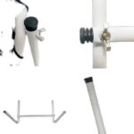 BCGOL 골프 연습 스윙 네트 치핑 네트 앵글 연습 네트 스탠드 롱 폴 숏 폴 샌드 폴 치핑 네트 - 이미지 5