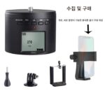 전기 회전 짐벌 지연 GoPro 모바일 폰 Insta360 DJI OSMO 타임랩스 카메라 360도 액세서리 - 이미지 4