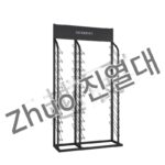 캐비닛 도어 패널 샘플 디스플레이 랙 타일 디스플레이 랙 컬러 플레이트 생태 보드 알루미늄 거셋 플레이트 스톤 플로어 타일 샘플 랙 - 이미지 5