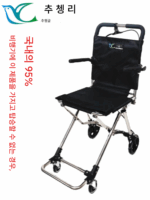 Chuchengle 노인용 트롤리 소형 접이식 초경량 휴대용 다기능 여행용 자동차 노인용 비행기 - 이미지 2