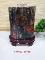 무료 배송 천연 신장 석화목 붉은 재료 나무 화석 돌 장식용 돌 가정 장식 오리지널 돌 선물 컬렉션 - 이미지 2