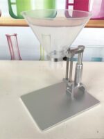 깔때기 브라켓 깔때기 랙 알루미늄 합금 리프팅 가능 잠금식 미니 단일 구멍 패킹 깔때기 랙 - 이미지 4