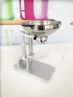 깔때기 브라켓 깔때기 랙 알루미늄 합금 리프팅 가능 잠금식 미니 단일 구멍 패킹 깔때기 랙 - 이미지 5