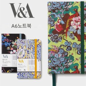 A6 포켓노트 V&A 뮤지엄 UK IF 문화창의 Bookaroo 휴대용 ​​소형노트 고급형