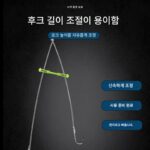 고정 거리 라인 분할기 실리콘 엉킴 방지 콩 스페이스 콩 더블 후크 낚싯줄 분할기 낚시 소형 액세서리 - 이미지 3