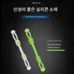 고정 거리 라인 분할기 실리콘 엉킴 방지 콩 스페이스 콩 더블 후크 낚싯줄 분할기 낚시 소형 액세서리 - 이미지 4