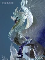 몬스터 헌터 라이즈 주변기기 박스 에그 몬스터 PS4 퇴치 드래곤 아이스 저주 드래곤 게임 피규어 장식품 모델 선물 - 이미지 2