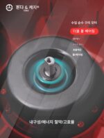 파이프라인 팬 강력하고 조용한 환기 팬 욕실 산업용 파이프라인 배기 팬 대각선 흐름 부스터 주방 배기 팬 - 이미지 3