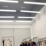 LED 롱 스트립 조명 심플 모던 크리에이티브 북유럽 디자이너 원워드 샹들리에 미니멀리스트 스튜디오 사무실 형광등 - 이미지 4