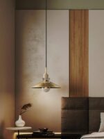 미국 레트로 구리 바 샹들리에 숍 의류 매장 바 카페 중세 스타일 레스토랑 침대 옆 샹들리에 - 이미지 3