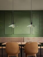 미국 레트로 구리 바 샹들리에 숍 의류 매장 바 카페 중세 스타일 레스토랑 침대 옆 샹들리에 - 이미지 4