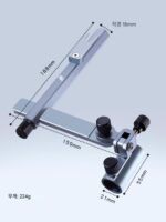 지페이 2021년 신형 낚시 상자 코너 포탑 브라켓 낚싯대 걸이 좌우 겸용 낚시 의자 다기능 액세서리 - 이미지 5