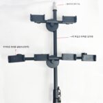 멀티폰 라이브 방송 스탠드, 플로어 스탠딩 영상 촬영, 멀티카메라 배치 스탠드, 여러대의 모바일폰을 놓을 수 있는 스튜디오 특수 스탠드 - 이미지 2
