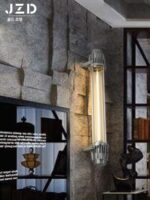 산업 스타일 벽등 디자이너 주조 알루미늄 크리에이티브 바 카페 밀크티 숍 레트로 LOFT 통로 천장 벽등 - 이미지 3