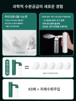 산소주입기 미용기 홈페이셜수분에센스 소개기 뷰티살롱전용 핸드헬드 나노스프레이건 - 이미지 4