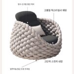 야외 소파 안뜰 빌라 발코니 라탄 의자 커피 테이블 가구 조합 야외 야외 방수 선크림 라탄 레저 - 이미지 4