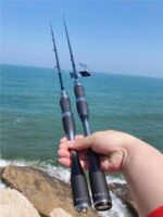 상위 S3 바다 래프트 낚싯대 일본 수입 래프트 낚싯대 초경량 카본 브리지 래프트 낚싯대 검은 도미 가벼운 바다 범용 래프트 낚싯대 세트 - 이미지 2