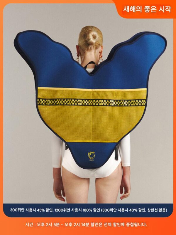 프리돈나 엔젤윙 머메이드 플리퍼 백 싱글 백팩 마히나 싱글 플리퍼 피쉬테일 백 피쉬 플리퍼 백