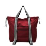 유치원 코튼 퀼트 백팩 옥스포드 천 여행 백팩 끈 가방 트롤리 수하물 탑승 가방