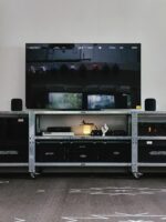 vibespace 산업 스타일 랙 커피 테이블 모바일 카사 매거진 미국식 조합 TV 캐비닛 보관 랙