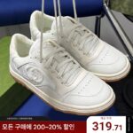 홍콩 샤넬 스타일 정품 가죽 화이트 슈즈 여성용 2025 봄과 가을 신상 올매치 메시 통기성 스포츠 캐주얼 스니커즈