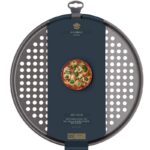 독일 고급 12인치 원형 피자 플레이트 홈 피자 케이크 몰드 비스킷 베이킹 트레이 베이킹 건조망 냉각 랙 - 이미지 5