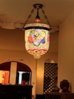 민족적 이국적인 스타일 장식 바 통로 부스 특별 샹들리에 신장 레스토랑 태국 마사지 룸 장식 램프