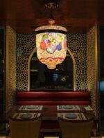 민족적 이국적인 스타일 장식 바 통로 부스 특별 샹들리에 신장 레스토랑 태국 마사지 룸 장식 램프 - 이미지 4