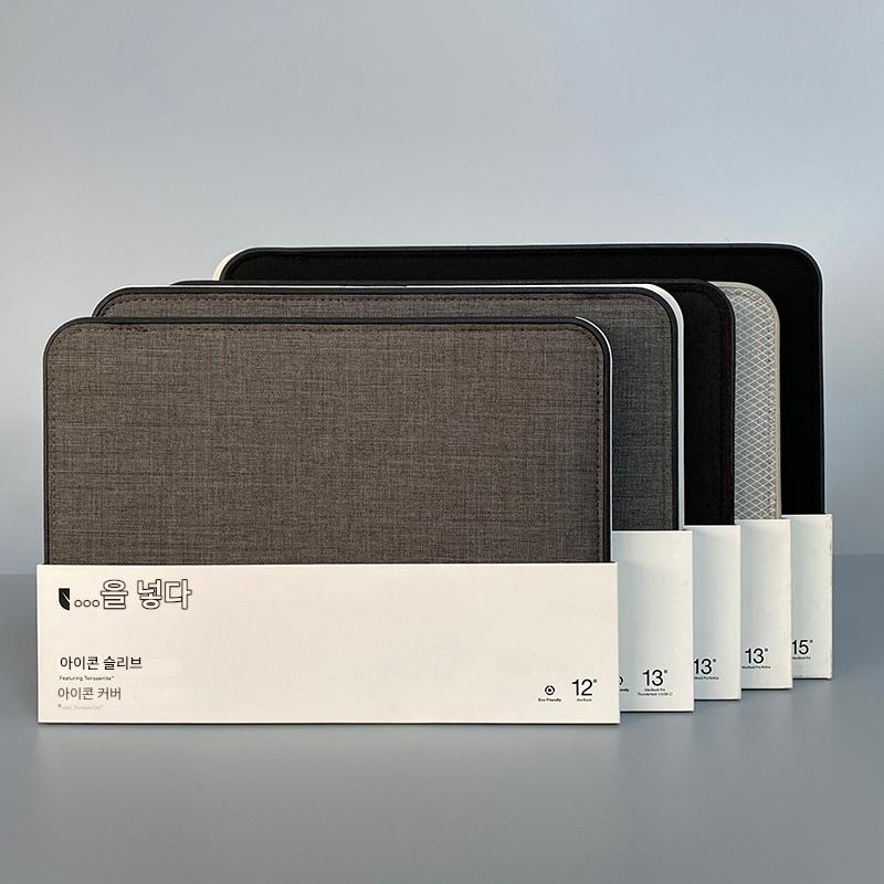 main_648448796184_0-1 INCASE ICON 애플 컴퓨터 가방 충격 방지 및 낙하 방지 보호 커버 MacBook Pro 13인치 Air 16 노트북 가방 M2 새 14인치 전체 패키지 15.4인치 서류 가방 자석 라이너 가방 - 이미지 1