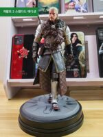 위쳐 3: 와일드 헌트 게임 주변기기 게랄트 화이트 울프 수제 모델 인형 장난감 인형 장식품 재고 있음 - 이미지 3