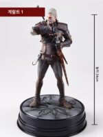 위쳐 3: 와일드 헌트 게임 주변기기 게랄트 화이트 울프 수제 모델 인형 장난감 인형 장식품 재고 있음 - 이미지 5