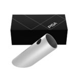 화이트 디자인 크리에이티브 메탈 기울어진 알루미늄 합금 원통형 펜홀더 심플 데스크탑 수납 사무용품 - 이미지 5