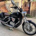 중고 수입 혼다 아이언 호스 400 샌드 크루즈 레트로 하레이 V 실린더 오프로드 랠리 여행 프린스 오토바이 - 이미지 4