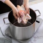 Muchu 수프 냄비 304 스테인리스 스틸 가정용 수프통 수프 스튜 수프 냄비 유도 쿠커 가스 범용 노스틱 대형 냄비 - 이미지 2