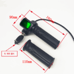 Meiyijia Goose Step Boer 리튬 전기 자동차 회전 핸들 LCD 화면 속도 디스플레이 전원 전압 특수 차량 전용 정품 - 이미지 3