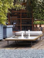 안뜰 야외 홈스테이 소파 방수 선크림 라탄 의자 싱글 거실 와비사비 스타일 레저 야외 발코니 가구 - 이미지 4